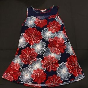 SJS FLOWY Textured Flower Dress